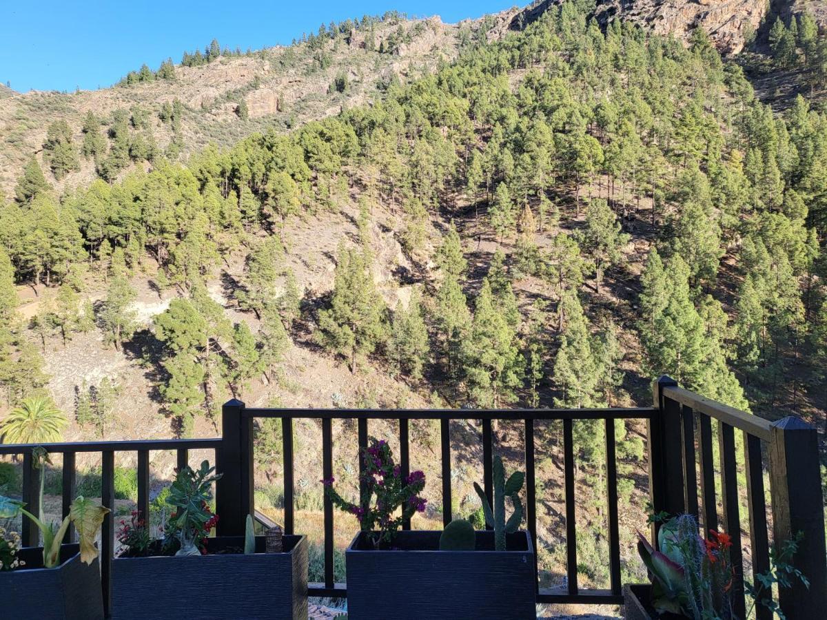 Casa Rural Los Pinares El Juncal De Tejeda Esterno foto