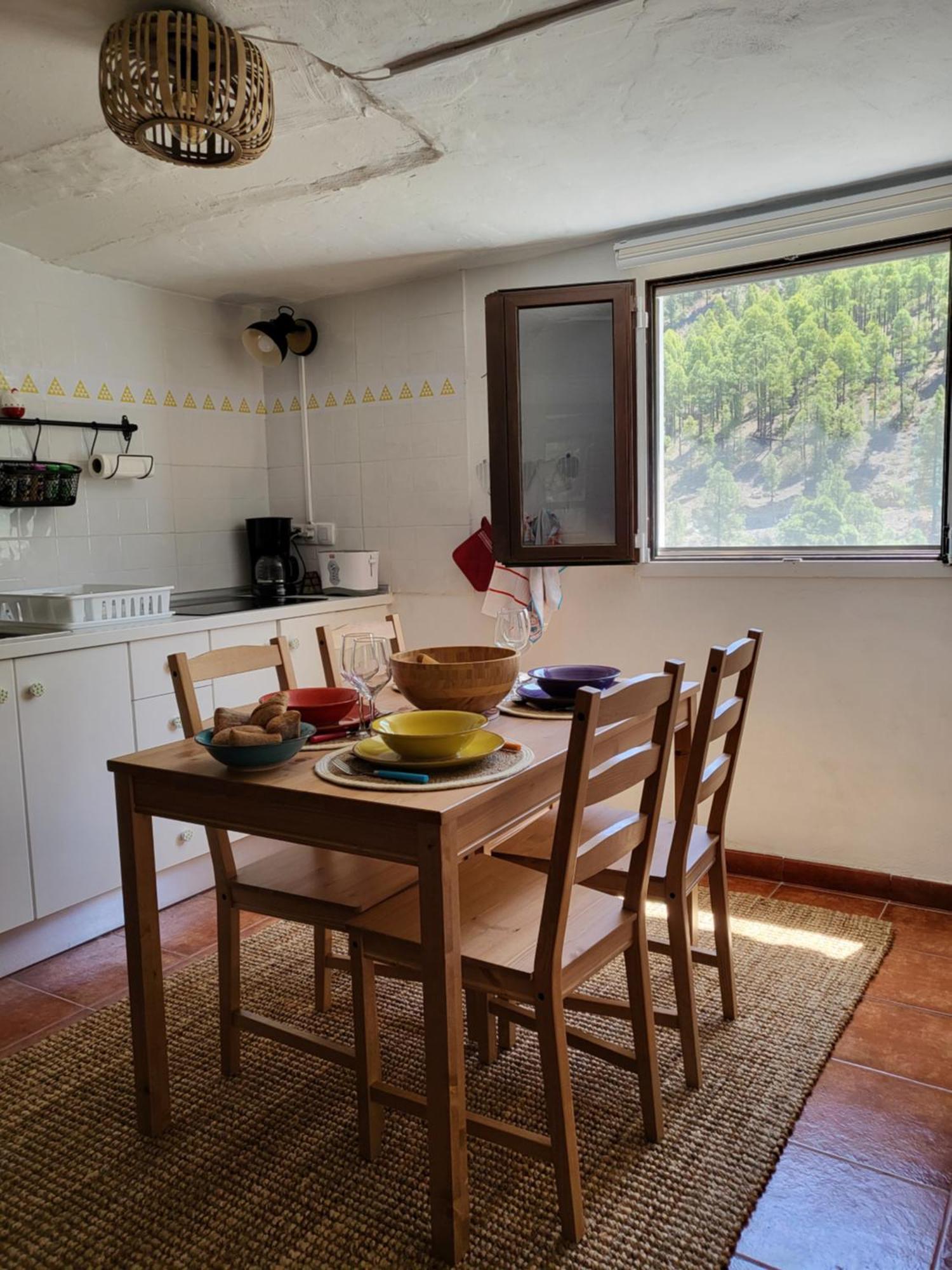 Casa Rural Los Pinares El Juncal De Tejeda Esterno foto